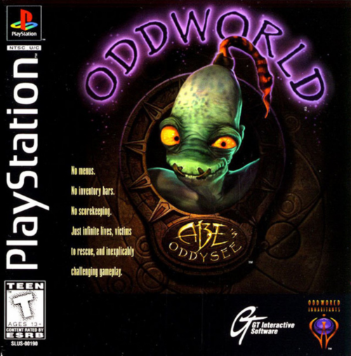 Oddworld - Abes Oddysee (USA) (Rev 1) Cover